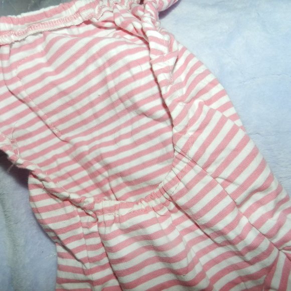 NWOT Adoriable Dog 🐾Pet Blue/Peach/White Pajamas Set of 2 Small/Medium - Picture 11 of 13